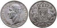 Francja, 5 franków, 1827 A