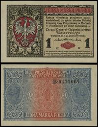 1 marka polska 9.12.1916, -generał, seria B, num