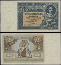 20 złotych  20.06.1931, seria DK., numeracja 602