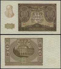 100 złotych  1.03.1940, Ser. B, numeracja 068551