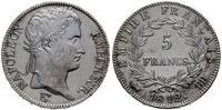 5 franków 1812 BB, Strasburg, srebro, nakład ok.