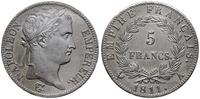 5 franków 1811 / A, Paryż, srebro 24.72 g, przec