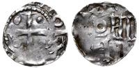 denar 983-1002, Krzyż prosty z kulkami w kątach,