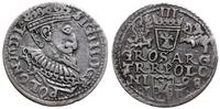 trojak 1598, Olkusz, głowa króla ze średnią brod