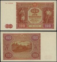 100 złotych 15.05.1946, seria Mz, numeracja 1463