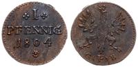 Niemcy, 1 fenig, 1804