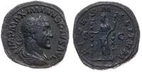 sestercja 235-236, Rzym, Aw: Popiersie cesarza w