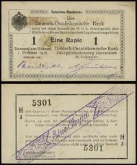 1 rupia 1.02.1916, seria H3 5301, zagniecenie, a