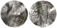 denar 1002-1024, Aw: Popiersie w koronie na wpro