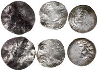 zestaw 3 denarów z X/XI w., 1 x Saksonia, denar 