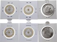 Europa - różne, zestaw 12 monet (11 x obiegowe monety francuskie i 1 x obiegowa moneta hiszpańska)
