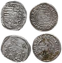 Węgry, zestaw: 2 x denar, 1523 i 1526