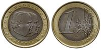 1 euro 2001, Książe Rainier z małżonką, nakład 9
