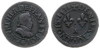 Polska, double tournois (podwójny grosz), 1578 A