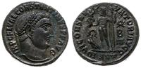 follis 313-314, Antiochia, Aw: Głowa cesarza w p
