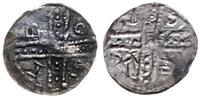 denar ok. 1185/90-1201, Wrocław, W 4 polach dwun
