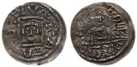 denar 1146-1157, Książę z mieczem na tronie, BOL