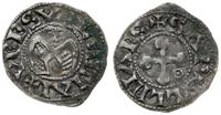 Francja, anonimowy denar, XIII w.