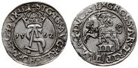 trojak 1562, Wilno, na rewersie Pogoń bez tarczy