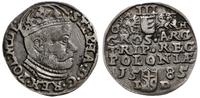 Polska, trojak, 1585