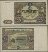 50 złotych 15.05.1946, seria S 2701097, dolny ma
