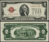 2 dolary 1928G, seria E18577141A, podpisy Clark 