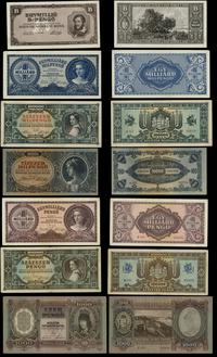 zestaw 7 banknotów z lat 1943-1946, 1.000 pengo 