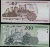 Węgry, zestaw 4 banknotów z 2007 r.