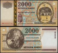 Węgry, 2.000 forintów milenijne, 20.08.2000