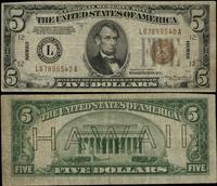 5 dolarów 1934, seria L 67899540 A, podpisy Juli