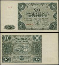 20 złotych 15.07.1947, seria A, numeracja 141569