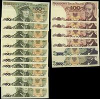 Polska, lot banknotów 59 sztuk