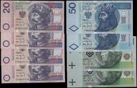 Polska, lot banknotów 19 sztuk