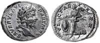 denar 200-201, Rzym, Aw: Głowa cesarza w prawo i