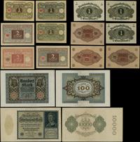 Niemcy, zestaw 78 banknotów