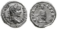 denar 201-206, Rzym, Aw: Głowa cesarza w prawo A