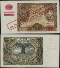 100 złotych 1940, nadruk na banknocie 100 złotyc