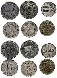 zestaw monet zastępczych, 1x żeton bez oznaczeni