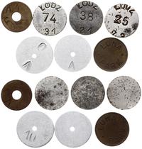 zestaw monet zastępczych, 3 x żetony bez oznacze
