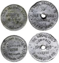 zestaw monet zastępczych, 1 x żeton bez nominału