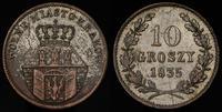 10 groszy 1835, A.Wappenstein- Wiedeń