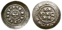 denar scodellato 1039-1125, Aw: Krzyż, wokoło ME