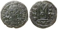 follis 554-555, Konstantynopol, Popiersie cesarz