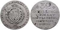 32 szylingi 1797, srebro 18.40 g, ładne, Kunzel 