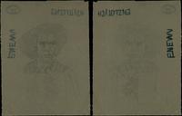 Polska, odręczny wykonany ołówkiem na kalce technicznej rysunek górala z banknotu 50 złotowego, 15.08.1939