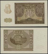 100 złotych 1.03.1940, seria B, numeracja 065029