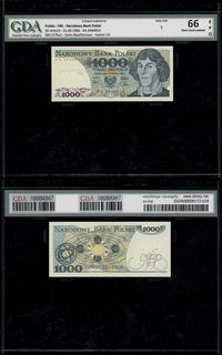 1.000 złotych 1.06.1982, seria KA, numeracja 244