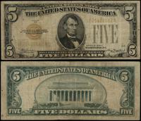 5 dolarów 1928 C, seria F25466662A, podpisy Juli