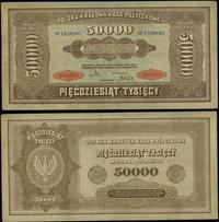 50.000 marek polskich 10.10.1920, seria M, numer