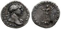 denar 107-108, Rzym, Aw: Głowa cesarza w prawo, 